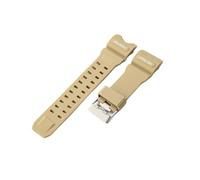 KAXSFE Compatible With Casio G-Shock Watch Band Men's Big Mud King GWG-1000 Modified Comfortable Breathable Silicone Replacement Accessories(Khaki-Steel)
