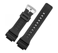 KAXSFE Compatible With Casio Strap Men's Watch Band AQ-S810W Aqs810wc S800W AEQ-110W W-735H SGW-300H(Matte black-steel)
