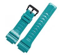KAXSFE Compatible With Casio Strap Men's Watch Band AQ-S810W Aqs810wc S800W AEQ-110W W-735H SGW-300H(Bright blue-black)