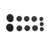 KAXSFE Frame Hole Cover Caps Plug Decor Compatible With BMW R1200R R1200RS 2015-2024 Motorcycle Frame Cap Set 11PCS