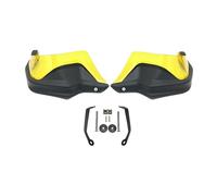 KAXSFE Motorcycle Hand Guard Brake Clutch Levers Protector Handguard Shield Windshield Compatible with Benelli TRK 502 502x TRK502 TRK502X TRK251(Black Yellow Set)