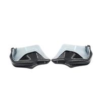KAXSFE Motorcycle Handguard Shield Hand Guard Protector Windshield Compatible With Benelli TRK702 TRK702X Adventure 2022(Carbon Light Smoke)