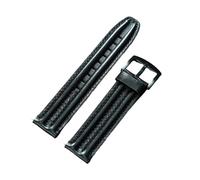 KAXSFE Retro Oil Wax Leather Calfskin Strap 20mm 22mm 24mm Quick Release Bracelet Compatible With Seiko Men Watch Band Accessories(Black,24mm)