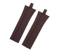 KAXSFE Rubber Soft Watchband Compatible With Strap Design P6360 Series Sports Waterproof Bracelet Watch Accessories 28x6.5(Brown)