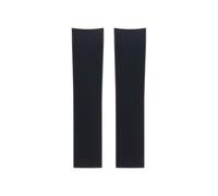 KAXSFE Soft 21mm FKM Fluorous Rubber Watchband Compatible With Longines Strap L3 Hydroconquest Wrsitband Waterproof Bracelets(Black,21MM_NO BUCKLE)