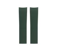 KAXSFE Soft 21mm FKM Fluorous Rubber Watchband Compatible With Longines Strap L3 Hydroconquest Wrsitband Waterproof Bracelets(Dark green,21MM_DOUBLE BUCKLE)