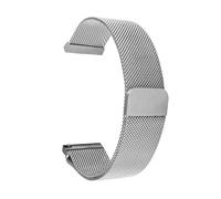 KAXSFE Stainless Steel Magnetic Mesh Strap Universal 16mm 18mm 20mm 22mm 24mm Watch Quick Release Watchbands(Silver,22mm)