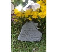 Kay Berry Garden Decorative Stone "Those we have held in our arms for a little while, we hold in our hearts forever"