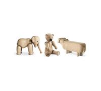Kay Bojesen Denmark Kay Bojesen Liliput 3 pieces Untreated oak, untreated maple