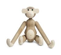 Monkey small wooden figure oak / maple Kay Bojesen