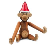 Kay Bojesen - Monkey Mini With Santa Hat - Multi
