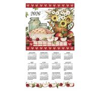 Kay Dee Designs 2026 Calendar Towel/Dishcloth (Apple Pie)