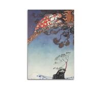 Kay Nielsen Vintage Illustration (21) Canvas Poster Wall Art Poster Suitable for Room Aesthetics And Decoration Bedroom And Living Room Unframe-style 16x24inch(40x60cm)