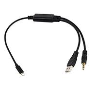 Kayada AUX In Cable Compatible with Mini Cooper Kia Hyundai - Car Adapter with 3.5mm jack for iXs Max iXs iX i8 i7 Plus