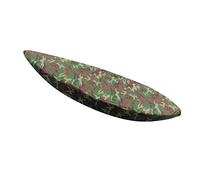 Kayak Accessories Waterproof Dustproof Anti-UV Covers for 2.7-3 meters / 3.8-4 meters Canoe Marine Boat - Green camo, 2.7-3 meters