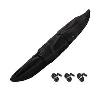 Kayak Canoe Cover, Kayak Storage Cover 420D Black Grey 10FT-18FT(Black,13FT)