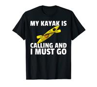 Kayak Canoe Gift Kayaking Canoeing Yak Paddling T-Shirt