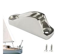 Kayak Cleat, Ship Rope Clamp, Non-Slip Marine Cleat, Heavy-Duty Corrosions-Resistant, Easy Mount Design, Compact Size for Dock, Boat, Fishing, Camping, River, Beach, Lake, Touring