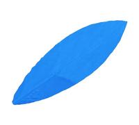 Kayak Cover Boat Canoe Cover Dust Waterproof Protection Cover Blue Camouflage Storage Cover Easy To Use(16.8-18.2ft Blue)