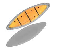 Kayak Cover Waterproof 420D Kayak Cover Extra Thick Kayak Canoe Covers for Outdoor/Indoor Storage(Grey 10.211.5Ft)