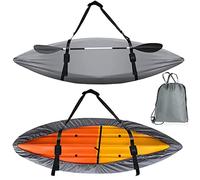 Kayak Cover Waterproof UV Resistant Protector for 5.6m-6m Canoes & Boats, 420D Oxford Dustproof Storage Solution