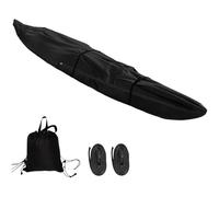 Kayak Cover with Zip, 420D Waterproof, Black, 16FT