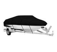 Kayak Covers for Outdoor Storage, Jon Boat Cover 14Ft-16 Ft Heavy Duty Waterproof Trailerable Jon Boat Cover Oxford Fabric with Stretchy Elastic Band & Buckle
