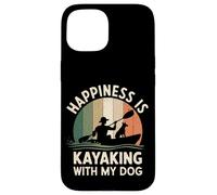 Kayak Dog Canoe Love Water Nature Adventure Case for iPhone 15
