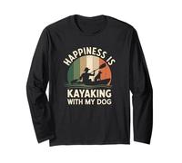 Kayak Dog Canoe Love Water Nature Adventure Long Sleeve T-Shirt