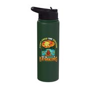 Kayak - Don´t Know The Question But The Answer is Kayaking Stainless Steel Insulated Water Bottle