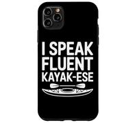 Kayak Ese Fluent Language I Speak Paddle Lovers Boating Case for iPhone 11 Pro Max