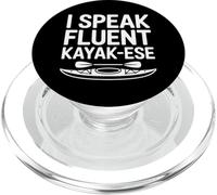 Kayak Ese Fluent Language I Speak Paddle Lovers Boating PopSockets PopGrip for MagSafe