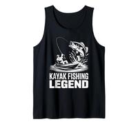 Kayak Fishing Legend Enthusiast Gear Tank Top