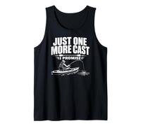 Kayak Fishing Paddler One More Cast River Water Outdoor Tank Top