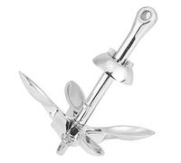 Kayak Folding Grapnel Boat 0.7KG Stainless Steel Boat Folding Grapnel Docking Hardware for Marine Yacht