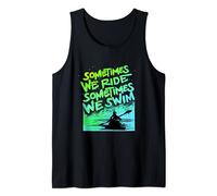 Kayak Gift Kayaking Sometimes We Swim Tank Top