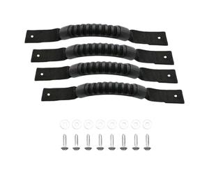 Kayak Grip Set - Heavy Duty Handles, Nylon Rubber Construction, Four Piece Set, Screws Included | Outdoor Accessory for Kayak Canoe Boat Paddleboard Fishing Harbour