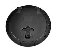 Kayak Hatch Cover, 8 Inch Deck Plate Kit with Red Waterproof Storage Bag for Fishing Sailing Kayaks Nylon Corrosion Resistant Easy Install