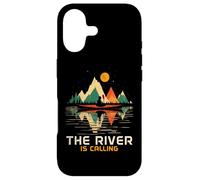 Kayak Kayaking Vintage Mountains Canoe Canoeing Kayaker Case for iPhone 17