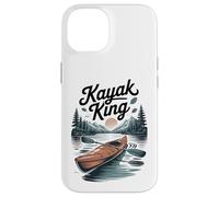 Kayak King in the Wild Adventure for Kayakers Case for iPhone 14