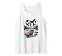 Kayak King in The Wild Adventure for Kayakers Tank Top