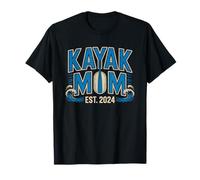 Kayak Mom Runs Rivers No Apologies River Running T-Shirt