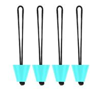 Kayak Nable Stoppers, Set of 4 Universal Pieces, Diameter 4 cm, with Strap Included | Stop Plugs for Kayak - For Beginners and Experienced Paddlers Navigation Mooring Water Activities
