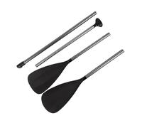 Kayak Paddle, Double Paddle, 2 in 1 Adjustable Length for Lake Board, Single and Double Head in Ergonomic Aluminium Alloy for River Sea Use