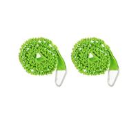 Kayak Paddle Leash, 2 Pcs Safety Elastic Kayak Paddle Rope with Carabiner, Kayaking Accessories for Canoe Boat, Green
