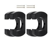 Kayak Paddle Mount, Canoe Oar Wall Storage Rack 4pcs Set, Paddle Organizer Holder for Kayak Canoe Fishing Gear, Garage Shed Basement Cabin Wall Storage System, for Paddlers Anglers Outdoor Equipment