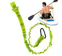 Kayak Paddle Rope - Retractable Tow Rope for Paddle Board - Elastic Tie Down Strap for Boats - For Fishing, Marine Environments, Lakes, Camping Activities, Boating