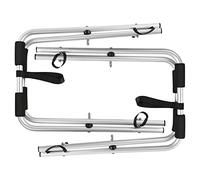 Kayak Place Bracket, Portable Kayak Stand, Folding Aluminium Alloy Canoe Rack Stand for Surfboard and Kayak Storage, Easy to Assemble with No Tools Required, Sturdy and Durable for