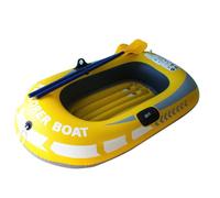 Kayak - PVC Foldable Inflatable Boat With Pump and Double Valves for Kids and Adults - Floating Boat Relaxing for Lake River Beach Travel Fishing Drifting Diving Summer Pool Party