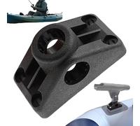 Kayak Rod Pole Mount - Adjustable Rod Holder, 360° Rotatable Fishing Pole Mount | Marine Canoe Holder Stand For Boat Canoe Installation Paddle Board Raft Yacht River Fishing